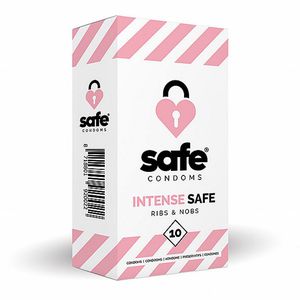 Prezervatyvai Safe Intense 10vnt