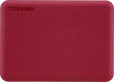 Išorinis diskas Toshiba Canvio Advance HDTCA10ER3AA 1 TB, 2.5", USB 3.2 Gen1, Red