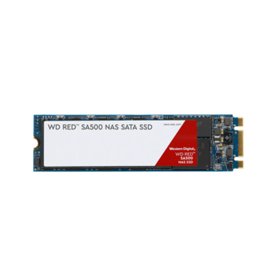 WD Red™ SA500 NAS SSD 500GB, M.2 SATA, 560/530 MB/s designed and tested in 24x7 conditions