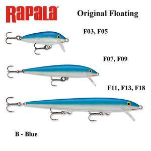 Vobleris Rapala Original Floating B - Blue 3 cm