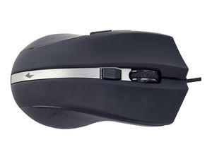Pelė Gembird Mouse G-laser MUS-GU-02 Wired USB Black