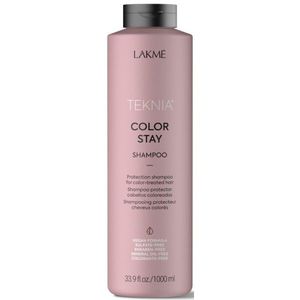 Lakme Teknia Color Stay Shampoo Šampūnas dažytiems plaukams be sulfatų, 1000ml