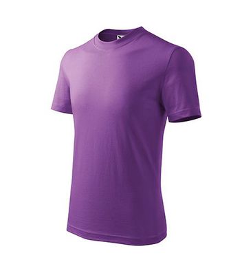 Vaikiški Marškinėliai MAFLINI Basic 138 Violetiniai, 160g/m2