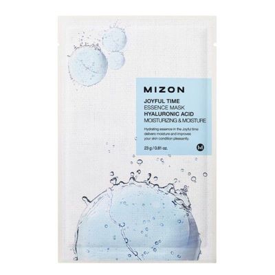 Mizon Joyful Time Essence Mask Hyaluronic Acid Veido kaukė su hialurono rūgštimi, 23g