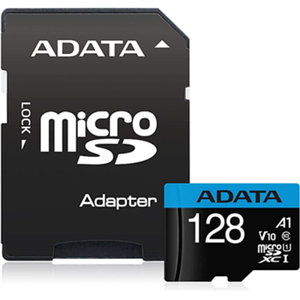 ADATA 128GB Micro SDXC V10 85MB/s + adapter