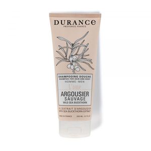 Durance Shampoo For Hair &amp; Body Wild Sea Buckthorn Kūno ir plaukų prausiklis vyrams, 200ml
