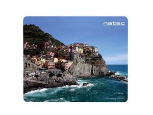 NATEC Mouse pad Photo Italian Coast 220x180mm 10 Pack