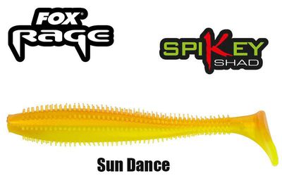 Minkštas masalas Fox Rage SPIKEY SHAD Sun Dance 12 cm