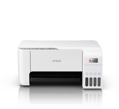 Rašalinis daugiafunkcinis spausdintuvas Epson Multifunctional printer EcoTank L3256 Contact image sensor (CIS), 3-in-1, Wi-Fi, White