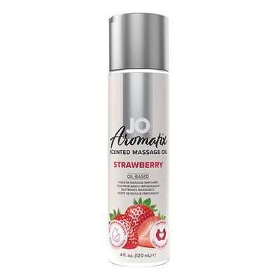 Masažo aliejus Aromatix Strawberry (120 ml)