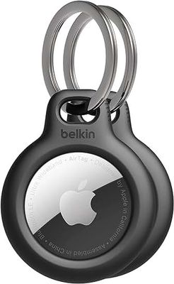 1x2 Belkin Secure Holder black for Apple AirTag MSC002btBK