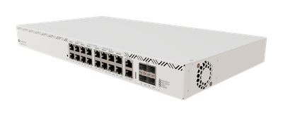 Maršrutizatorius MikroTik Cloud Router Switch CRS320-8P-8B-4S+RM with RouterOS v7, 2U rackmount Enclosure