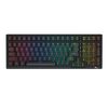 Royal Kludge RK98 RGB black wireless keyboard | 98%, Hot-swap, Blue switches, US