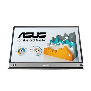 Monitorius Asus MB16AMT 15.6 ", Touchscreen, IPS, FHD, 16:9, 250 cd/m², Dark gray