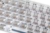 DELTACO GAM-160-T-US 65% wired (transparent) mechanical keyboard | US