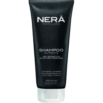 NERA 04 Nourishing Shampoo With Mediterranean Olive Tree Extract Maitinamasis šampūnas su alyvuogių ekstraktu, 200ml