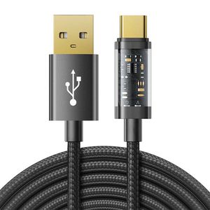 USB to USB-C cable Joyroom S-UC027A12 3A, 1.2m (black)