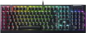 Klaviatūra Razer BlackWidow V4 X Mechanical Gaming Keyboard, Green Switch, Russian Layout, Wired, Black Razer