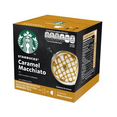 Kavos kapsulės Starbucks Dolce Gusto "Caramel Macchiato"