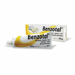 Benzotal 200 mg/g tepalas 30 g