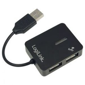 LOGILINK USB 2.0 4-Port HUB USB 2.0 Hub standard Maximum speed: 480 Mbit/s