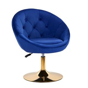 Grožio salono kėdutė 4Rico QS-BL12B Velvet Blue