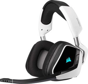Corsair VOID RGB ELITE Wireless Premium Gaming Headset (Black/White)