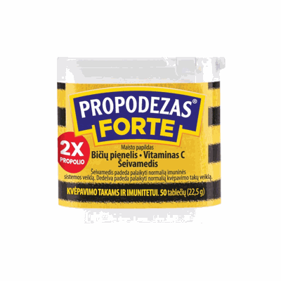 PROPODEZAS FORTE tabletės N50