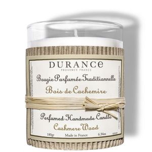 Durance Perfumed Handmade Candle Cashmere Wood Rankų darbo kvapni žvakė, 180g