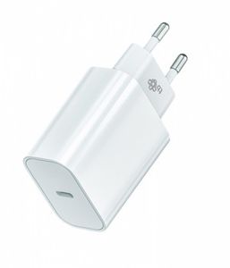 Universal charger USB C 20W Power Delivery white