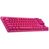 Logitech G Pro X TKL Lightspeed wireless pink mechanical keyboard | US, TACTILE SWITCHES