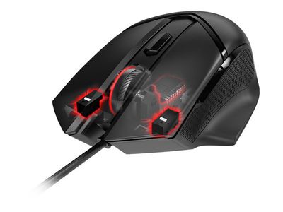 Pelė MSI CLUTCHGM20 ELITE Gaming USB RGB Adjustable up to 6400 DPI Desktop Laptop Gaming Grade Optical Mouse (Clutch GM20 ELITE) MSI