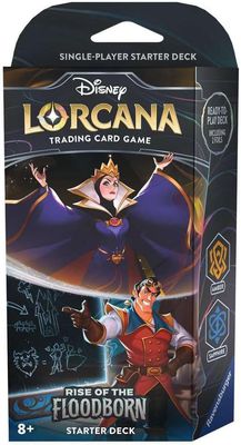 Disney Lorcana - Rise of the Floodborn Starter Deck - Amber & Sapphire