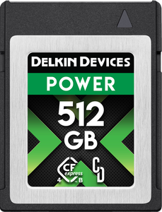 Delkin CFexpress Power R1780/W1700 (G4) 512GB