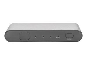 Komutatorius Digitus DIGITUS 4K HDMI switch DS-45316 - video/audio switch - 3 ports