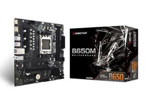 Biostar B650MT pagrindinė plokštė AMD B650 AM5 lizdas „micro ATX“
