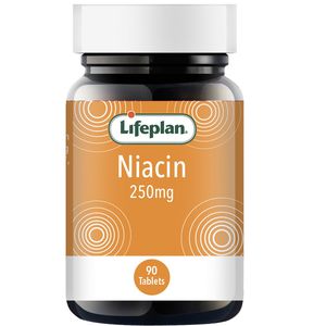 Lifeplan Niacinas Vitaminas B3, 250 mg, 90 tablečių
