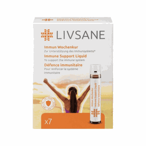 Livsane imuniteto stiprinimo apelsinų skonio ampulės 25 ml, N7