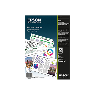 Popierius Epson Business 500 vnt, baltas, A4, 80 g/m²