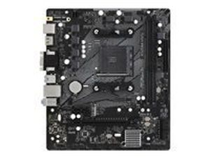 ASRock | A520M-HVS | Processor socket AM4 | DDR4 DIMM | Memory slots 2 | Supported hard disk drive interfaces SATA3, M.2 | Number of SATA connectors 4 | Chipset AMD A520 | Micro ATX
