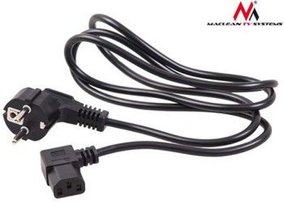 MACLEAN MCTV-804 Maclean MCTV-804 Angled power cable 3 pin 5M plug EU