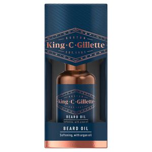 Gillette King C Beard Oil Minkštinamasis barzdos aliejus, 30ml