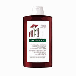 KLORANE šampūnas slenkantiems plaukams su chininu ir vitaminu B Quinine 400 ml