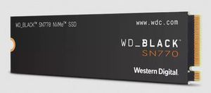 WD_BLACK™ SSD diskas SN770 1TB M.2 PCIe Gen4, įrašymo greitis iki 4900MB/s, nuskaitymas iki 5150 MB/s