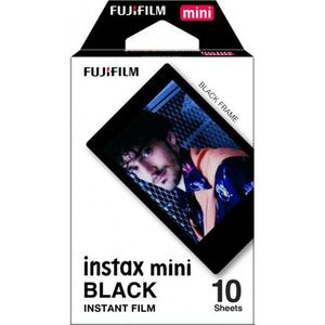 Fujifilm Fotoplokštelės Instax MINI Black Frame 10vnt.