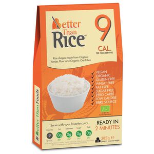 Konjac ryžiai, ekologiški