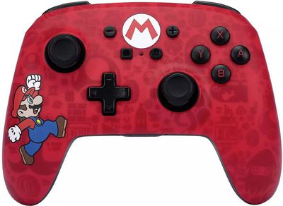 PowerA Enhanced (Here We Go Mario) Wireless Controller For Nintendo Switch