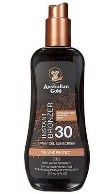 AUSTRALIAN GOLD apsauginis pienelis nuo saulės su bronzantais SPF30 237ml