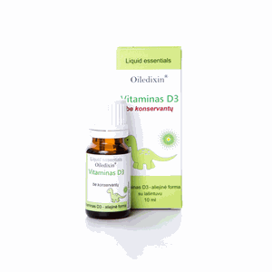 OILEDIXIN vitamino D3 aliejinis tirpalas 10 ml