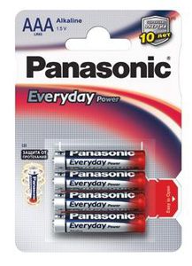 Baterijos Panasonic EVERYDAY LR03-4BP